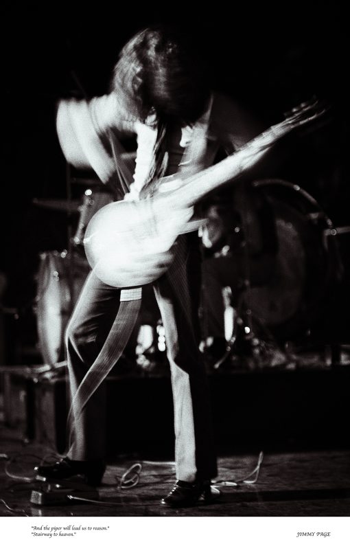 Peter Sanders - Jimmy Page Led Zeppelin copy 40 x 29 inch £500 £ 750