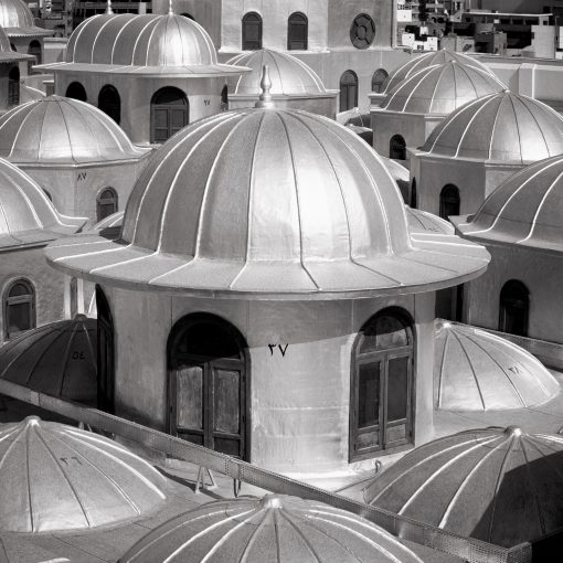 Peter Sanders - Silver Domes 21.5in x 21.5in 1 shaza Collection £150.00