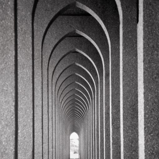 Peter Sanders - University Arches 21inx 21in 1 shaza Collection £150.00